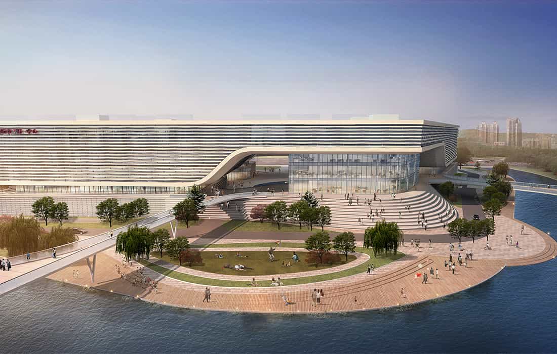 商丘市圖書館、方志館、展示館、市民中心（三館一中心）建設工程