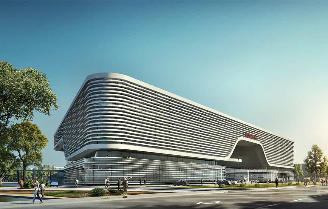 商丘市圖書館、方志館、展示館、市民中心（三館一中心）建設工程