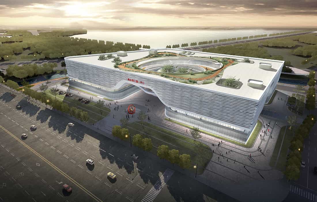 商丘市圖書館、方志館、展示館、市民中心（三館一中心）建設工程