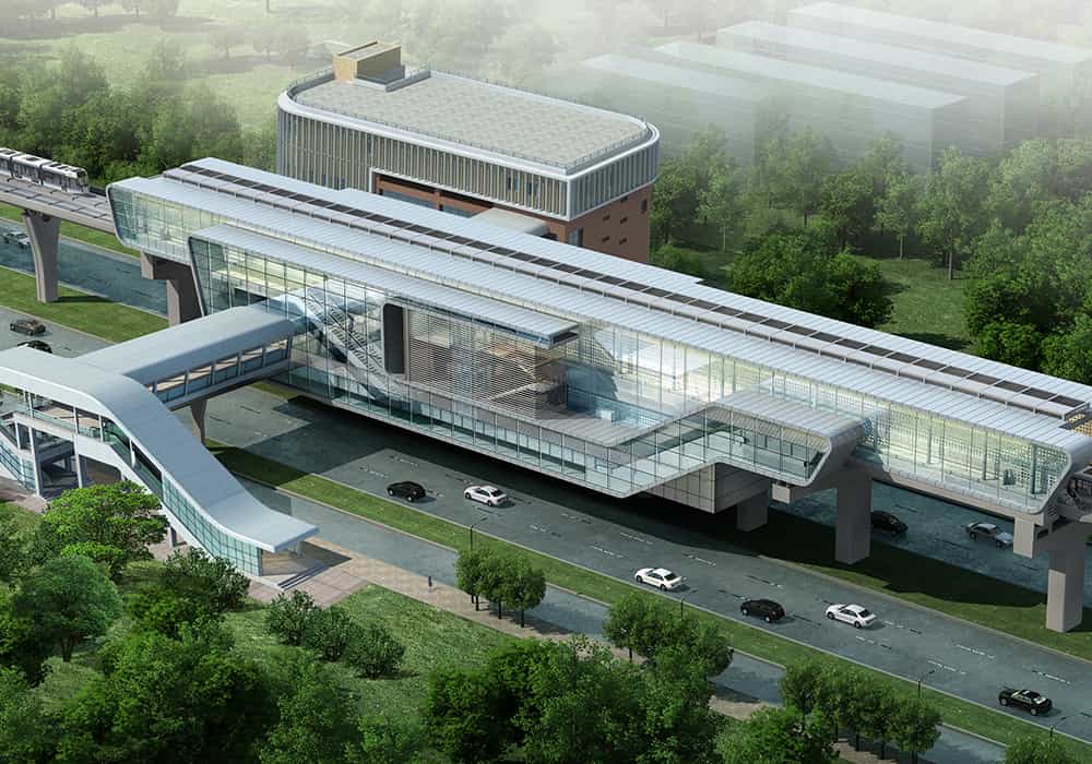 寧波市軌道交通2號(hào)線(xiàn)二期及寧波至奉化城際鐵路工程