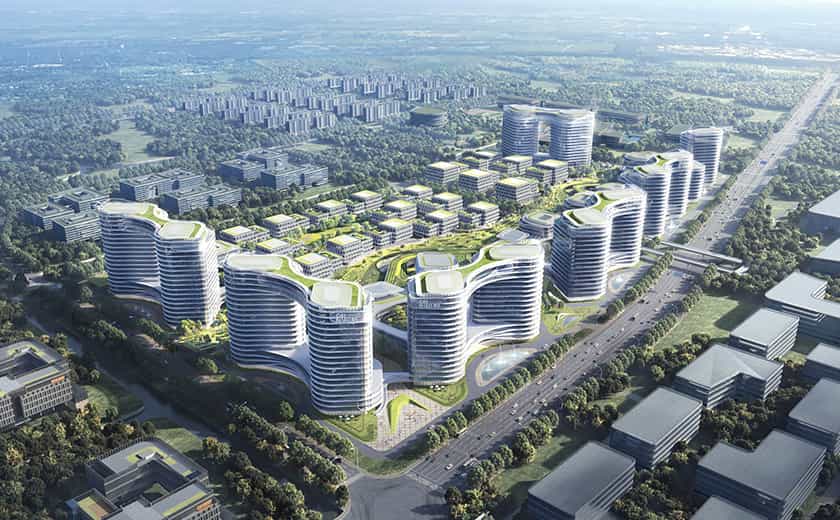 向國慶獻禮！江南管理開啟助力未來智能物流園區建設