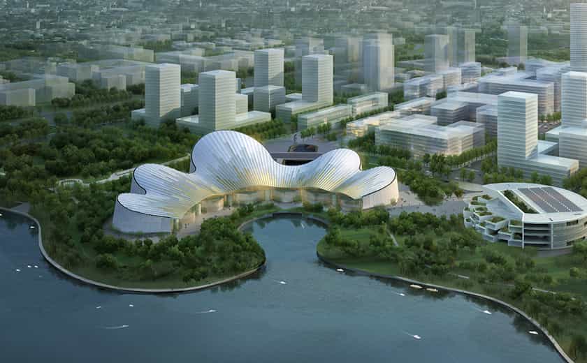 琴山珠水，乘風(fēng)而起：南通大劇院即將正式投入使用