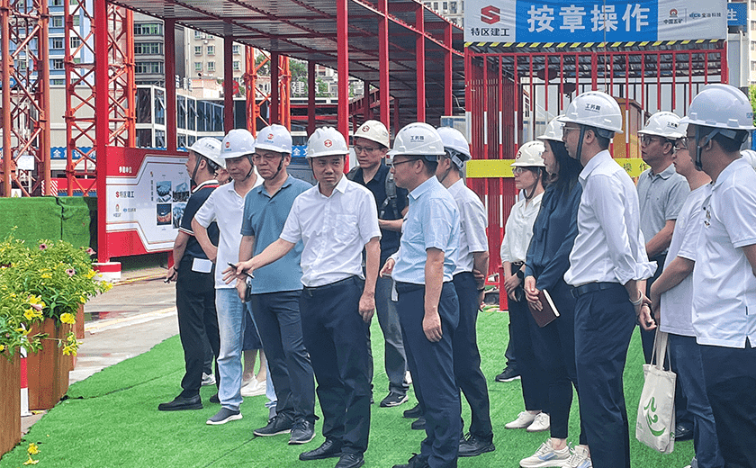 杭州市余杭區副區長一行蒞臨深圳市文化館新館項目調研