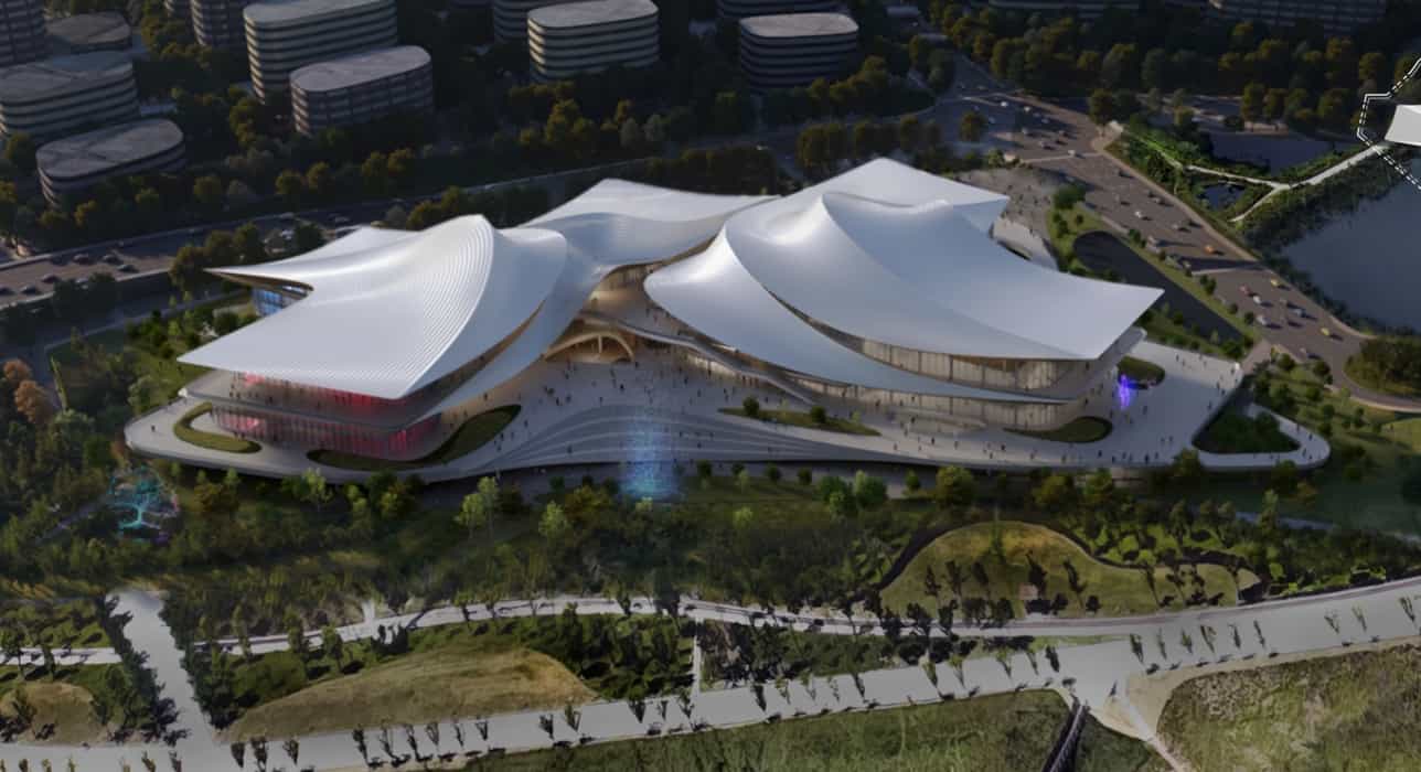 水韻“青春之城”EOD項(xiàng)目—曹娥江文化藝術(shù)中心